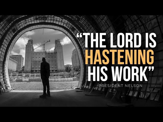 "The Lord Is Hastening His Work & Urging Us to Prepare for the Second Coming"