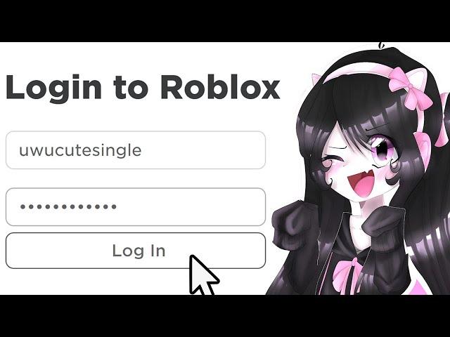 I HACKED UWUCUTESINGLE ROBLOX ACCOUNT 