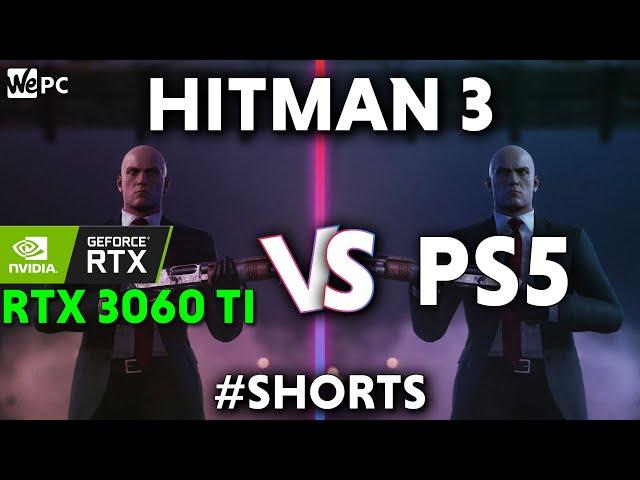 PS5 vs $399 GPU | Hitman 3 RTX 3060 Ti | Gaming PC Benchmark #Shorts