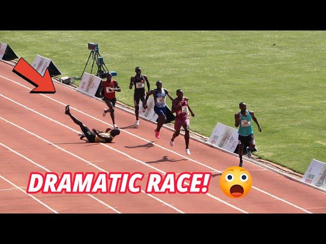 Insane! Wanyonyi Trips and Falls in 800m Semifinal || Paris Olympics Games Trials 2024