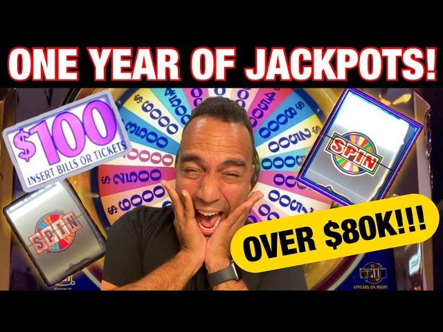  BEST $100 WHEEL OF FORTUNE VIDEO on YOUTUBE!! $80,000 in JACKPOT WINS from 2020!!   