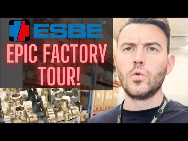 PLUMBERS EPIC TRIP to the ESBE FACTORY in SWEDEN!