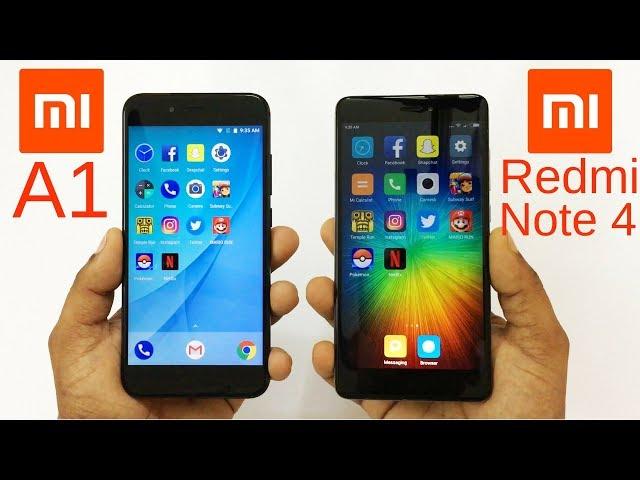 Xiaomi Mi A1 vs Xiaomi Redmi Note 4 Speed Test! Which Is Faster?