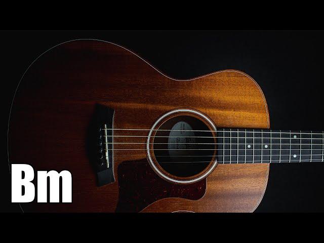 Soothing Acoustic Guitar Backing Track In B Minor