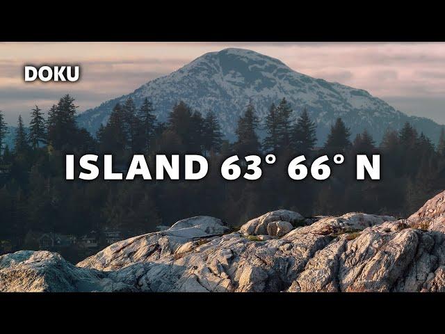 Iceland 63° 66° N: Iceland from above (Nature documentary | Iceland documentary | German)