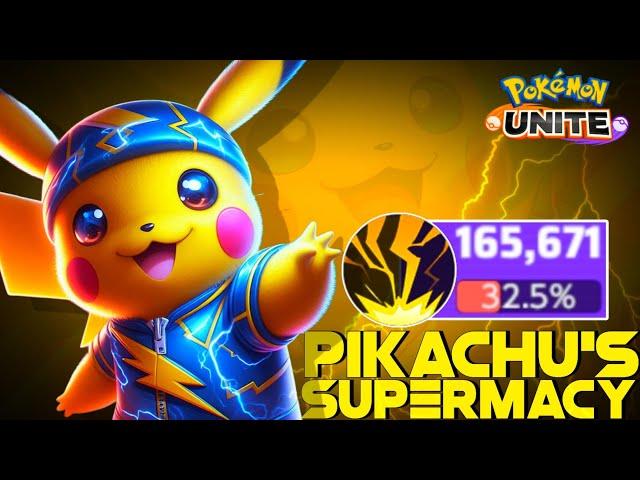 THIS IS WHY PIKACHU IS MY FAVOURITE  STUN META ATTACKER  | POKEMON UNITE