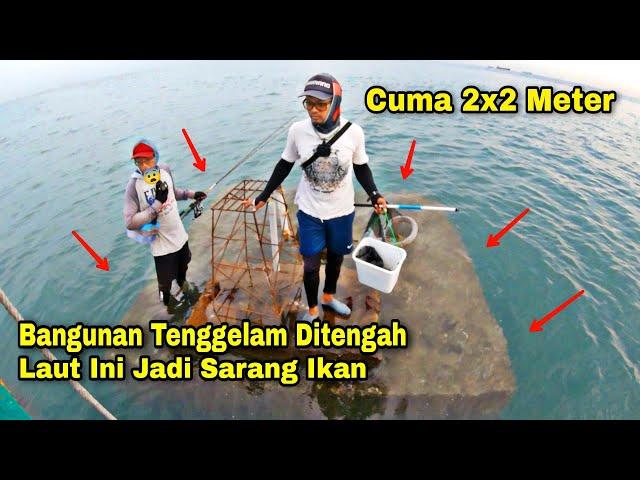 Ngeri..!! Baru Kali Ini Coba Mancing Di Spot Super Ekstrim Yang Jadi Sarang Ikan Kelaparan