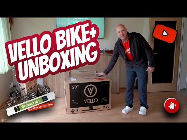 VELLO BIKE+ - Unboxing + Zubehör und warum es ein Vello Bike wurde | Overlandtour