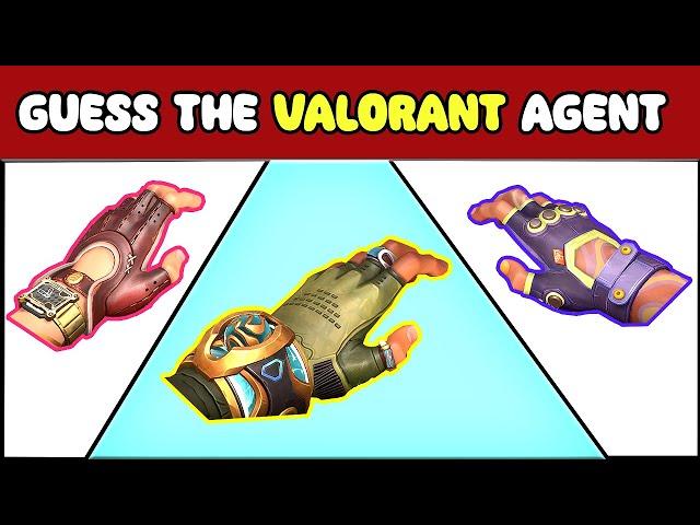 Guess the Valorant Agent by Their Hands!    || Valorant Quiz in 5 Seconds