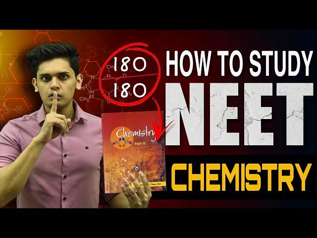 How to Study NEET Chemistry| Score 180/180 in Chemistry| Prashant kirad|