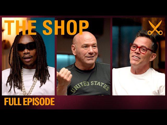 Wiz Khalifa, Dana White, Steve-O & Sloane Stephens on UFC Brutality & Negativity | The Shop Full Ep