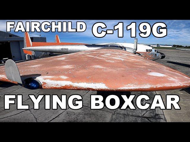 FAIRCHILD C-119G FLYING BOXCAR at Hagerstown Aviation Museum | Hagerstown Regional Airport, MD