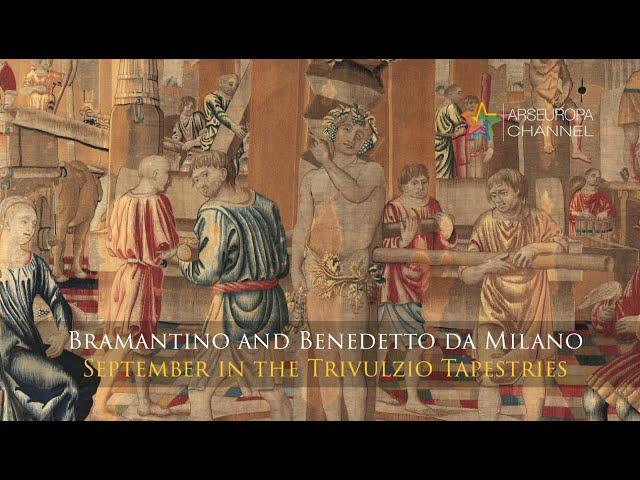 September in the Trivulzio Tapestries - Bramantino and Benedetto da Milano and his assistants