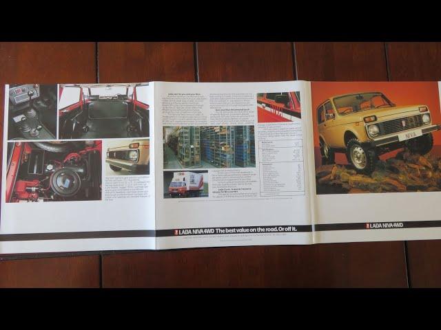 The Lada Niva story - a brochure from 1984