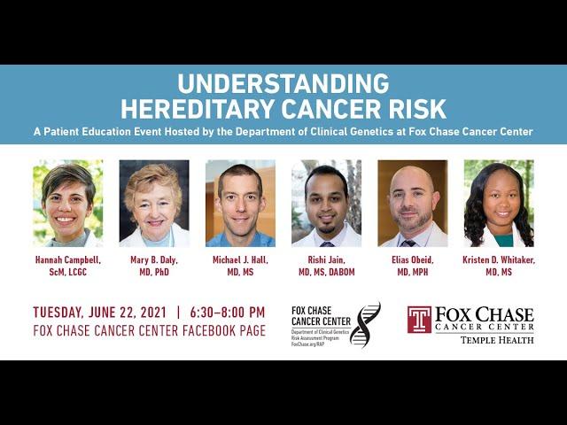 Understanding Hereditary Cancer Risk 2021