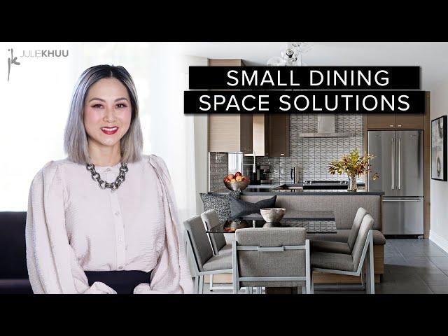 How to Maximize Your Small Dining Room (Furniture + Layout Tips!) SMALL SPACE SERIES