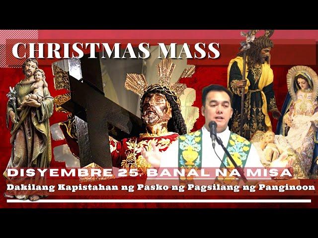 CATHOLIC CHURCH LIVE MASS TODAY || DEC  25  CHRISTMAS MASS  |  REV FR DOUGLAS BADONG