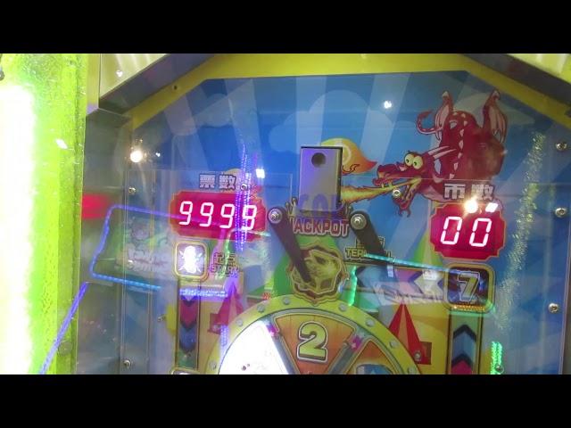 Fantasy Castle Coin Pusher Ticket Redemption Arcade Machine