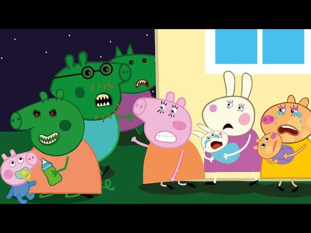 Zombie Apocalypse, Zombies Appear At The Maternity Hospital‍️ | Peppa Pig Funny Animation