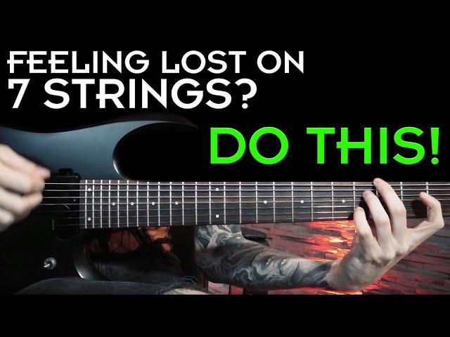 How To Shred On 7 Strings | Modern Metal Riffs & Licks Lesson