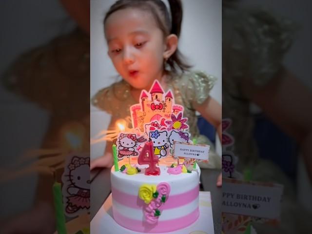 SELAMAT ULANG TAHUN KE -4 PUTRI BUNGSU PAPA