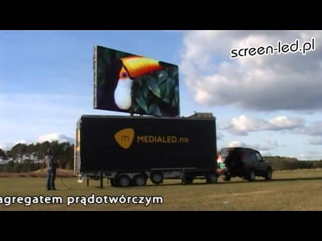 Ekran mobilny - telebim - screen-led.pl
