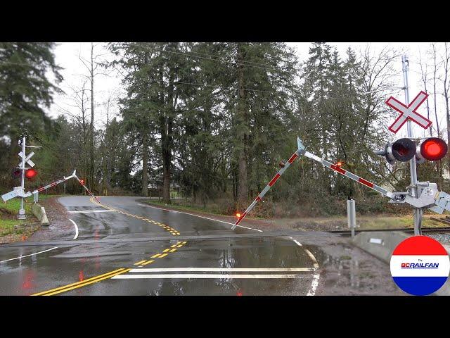 Double hinged gates | Railroad Crossing | 64 Avenue, Langley, BC