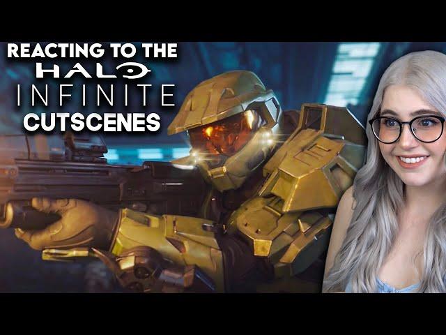 Reacting To The Halo Infinite Cutscenes For The First Time | Xbox Series X