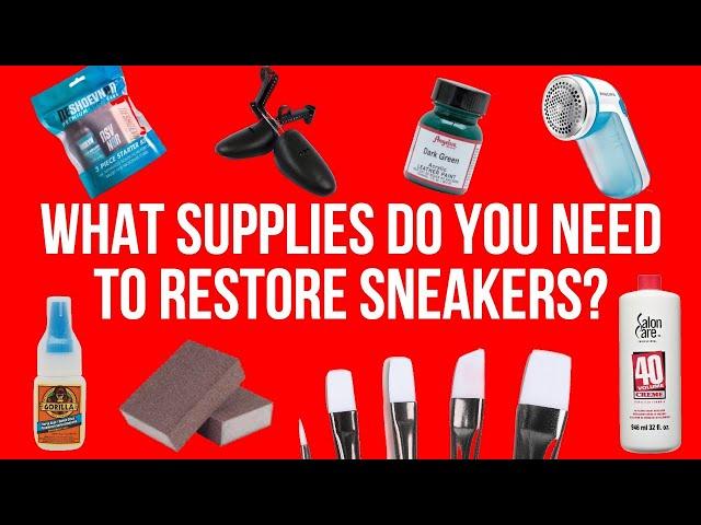 How To Restore Sneakers At Home (Supplies You Need)