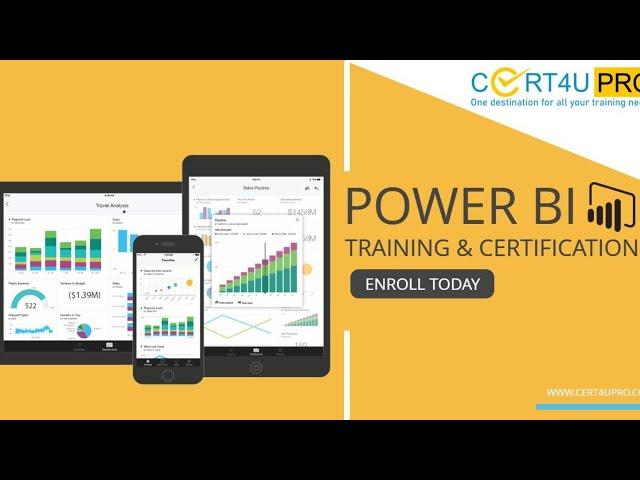 Microsoft Power BI Training Basic to Advance level