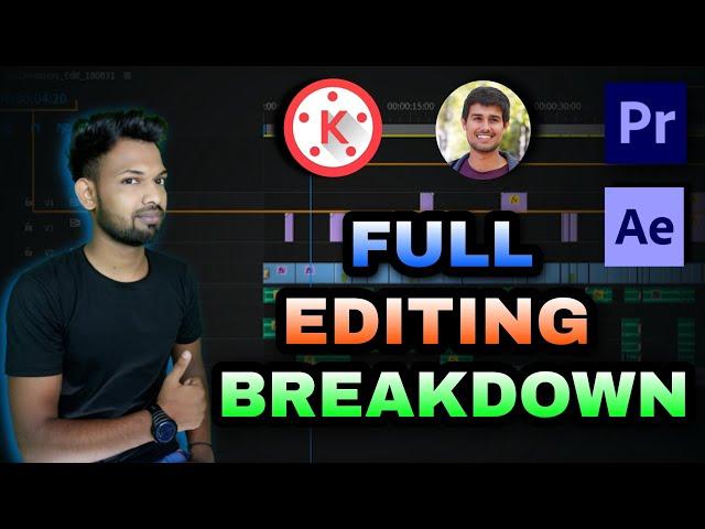 @dhruvrathee  Full Editing Breakdown | Dhruv Rathee Complete Video Editing | Dheeraj Sharma