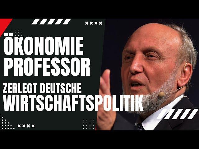 Hans-Werner Sinn über die deutsche Energie- und Wirtschaftspolitik: Wir sind der Geisterfahrer!