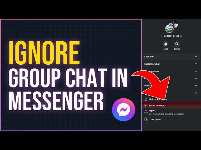 How to Ignore Group Chat in Messenger (EASY STEPS)