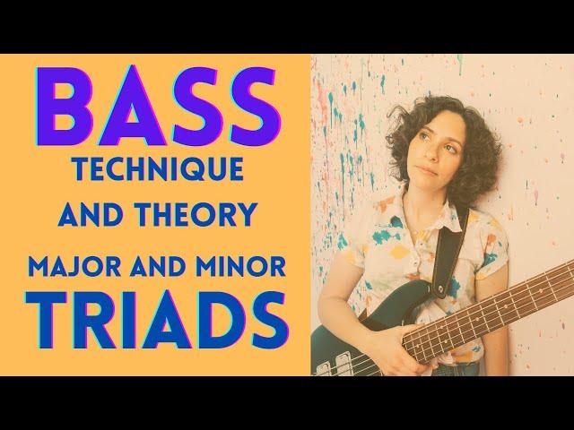 Easy Music Theory For Bass: Learn How To Play Major And Minor Triads In Three Positions