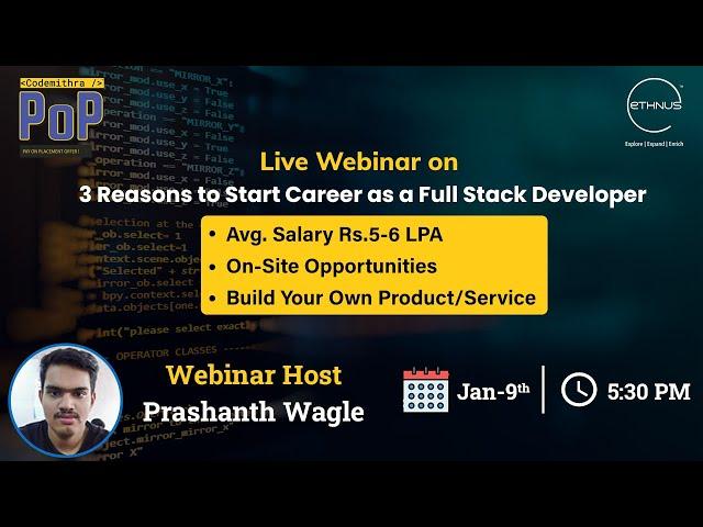 3 Reasons to Start Career in Full Stack Development