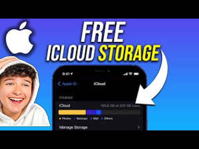 how to get free iCloud storage (500GB) fully working!!!