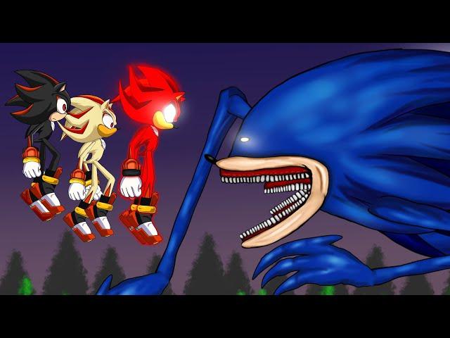 Sonic Tapes vs Shadow The Hedgehog, Gorefield. Full Animation. Drawing Cartoon 2.