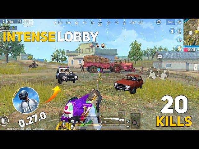 SOLO vs SQUAD INTENSE LOBBY GAMEPLAY  | PUBG LITE NEW UPDATE 0.27.0 VIDEO - PUBG LITE BGMI LITE