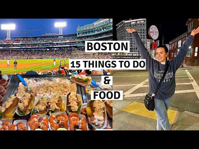 BOSTON TOUR - 15 Top Things to Do in Boston + Where to Eat! - Boston Travel Guide