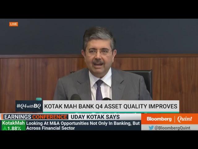 Q4 With BQ: Kotak Mahindra Bank Press Conference