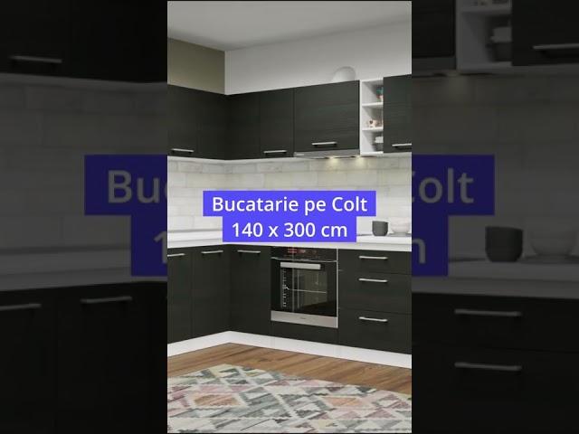 Oferta Bucatarie pe Colt Mina 140 x 300 cm