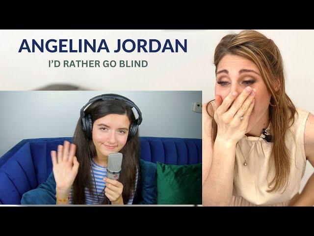 Stage Presence coach reacts to Angelina Jordan "I'd rather go blind"