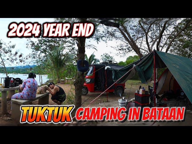 SPENDING CHRISTMAS IN A CAMPSITE | 2024 Year End Tuktuk Camping in Bataan