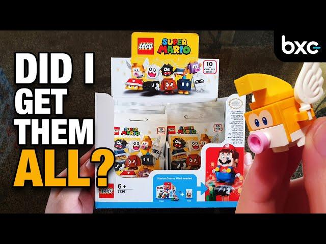 Lego Super Mario Blind Bags Opening | 10 Bags!