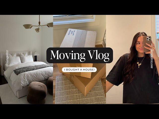 MOVING VLOG: I Bought A House, Tour Of My Old Place, & Starting The Move