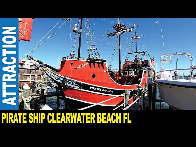 The Pirate Ship tour in Clearwater Beach Florida top local entertainment attraction | Jarek in USA