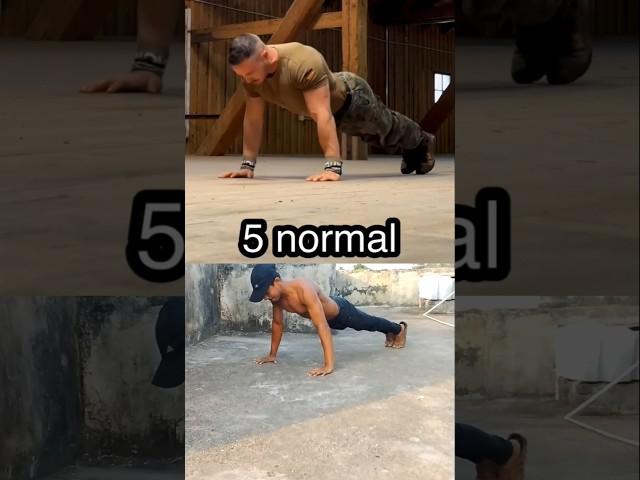 Military push up challenge accepted | #wholeworkout #shorts #video