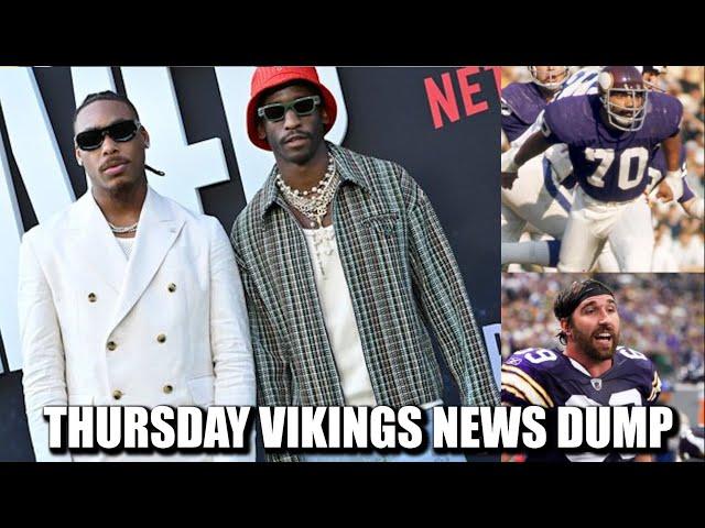 Minnesota Vikings News Dump (7.11.2024) | Jets in Receiver, Addison SZN2? Vikes Who Should Be in HOF