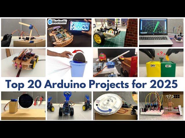 Top 20 Arduino Projects for 2025: Science Exhibition & DIY Ideas!