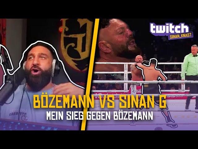 REAKTION AUF BOXKAMPF BÖZEMANN VS SINAN G | SINAN-G STREAM HIGHLIGHTS